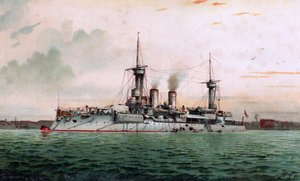 S.M. Linienschiff Weissenburg von Hugo Graf