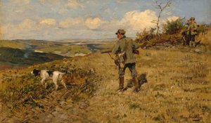 Herbstjagd von Hugo Muhlig