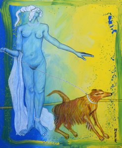 Diana Göttin der Jagd von Hugo Nefe