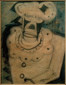 Trauriger Clown