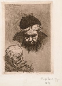 Die Tante und der Vater des Künstlers von Hugo Simberg