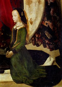 Triptychon von Portinari (Detail) von Hugo van der Goes