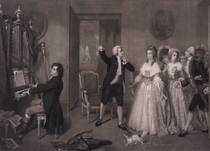 Beethoven im Haus von Mozart