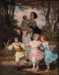 Mutter und Kinder, ca. 1840-80