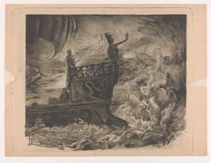 Für das Schiff von Vergil von Huib Luns