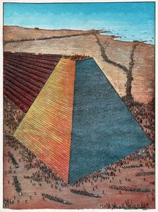 Pyramide von Cheops (Gravur)