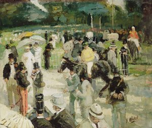 Rennen in Longchamp