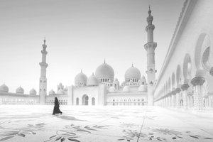 Weiße Moschee der Einsamkeit
