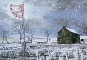 Drovers Arms und die Rote Flagge, nahe Garth, 1992