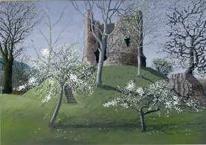 Longtown Castle, 1992 von Huw S. Parsons
