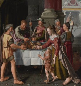 Das erste Passahfest von Huybrecht Beuckelaer