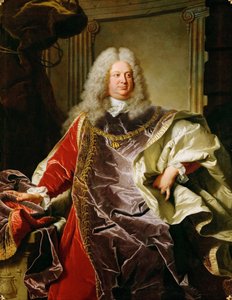 Barock: Porträt von Philipp Ludwig Wenzel von Sinzendorf von Hyacinthe Francois Rigaud