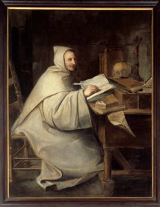 Ganzkörperporträt von Armand Jean Le Bouthillier de Rance, Abt von La Trappe (1626-1700)