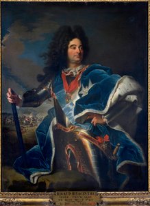 Porträt von Louis Claude Hector Herzog von Villars, Marschall von Frankreich (1652-1734) mit dem Halsband des Ordens vom Goldenen Vlies, ca. 1714 von Hyacinthe Francois Rigaud