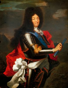 Porträt von Ludwig XIV. von Frankreich von Hyacinthe Francois Rigaud