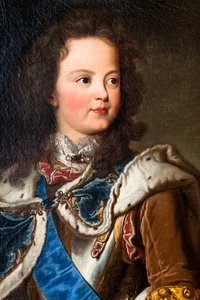 Porträt von Ludwig XV. als Kind