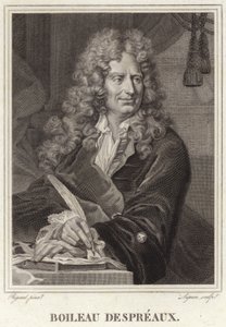 Porträt von Nicolas Boileau-Despreaux von Hyacinthe Francois Rigaud
