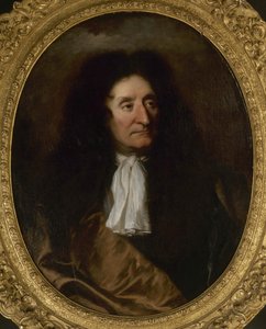 Porträt von Jean de La Fontaine 1621-1695, ca. 1680 von Hyacinthe François Honoré Rigaud