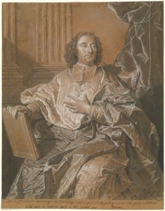 Monseigneur Charles de Saint-Albin, Erzbischof von Cambrai von Hyacinthe Rigaud