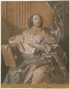 Monsignore Charles de Saint-Albin, Erzbischof von Cambrai von Hyacinthe Rigaud