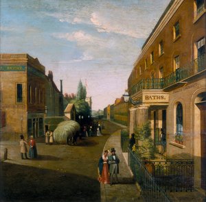 Shepherdess Walk, Hoxton, ca. 1845 von IF Borgnis