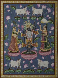 Göttliche Krishna-Verehrung