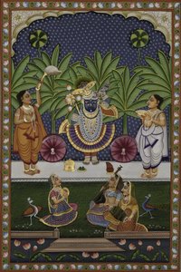 Herr Krishnas Garten
