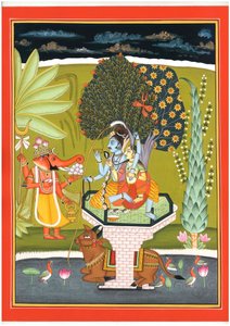 Herr Shiva Parvati Ganesha