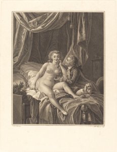 Was gut zu nehmen ist, ist gut zu behalten von I Alexandre Chaponnier after Jean Baptiste Hüet