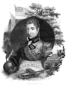 Generalleutnant Lord Hill, 1816 von I. Brown