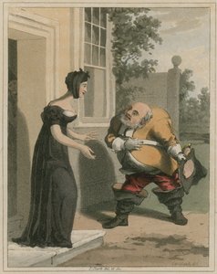 Illustration aus Hudibras von Samuel Butler von I Clark