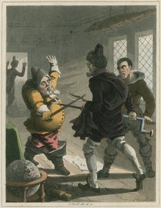 Illustration aus Hudibras von Samuel Butler von I Clark