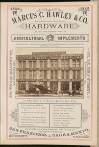 Marcus C. Hawley und Gesellschaft, San Francisco von I. W. Taber