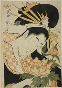 Die Kurtisane Somenosuke von Matsubaya