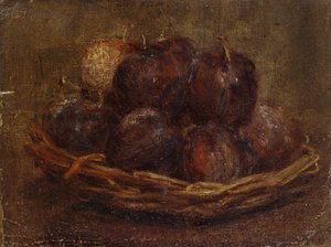 Ein Korb voller Pflaumen, 1869