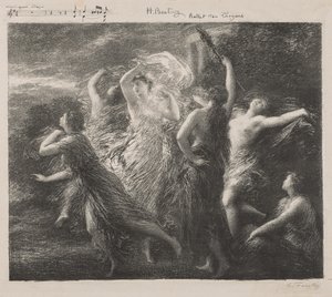 Ballett des Troyons, 1893 von Ignace Henri Jean Fantin Latour