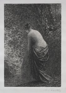 Stehender Badender, 1879 von Ignace Henri Jean Fantin Latour