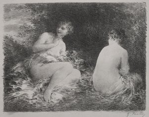Badende, 1899 von Ignace Henri Jean Fantin Latour