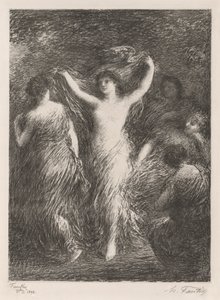 Tänze, 1898 von Ignace Henri Jean Fantin Latour