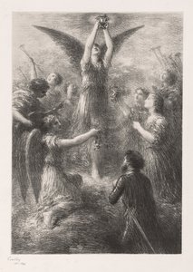 Vorspiel zu Lohengrin, 1898 von Ignace Henri Jean Fantin Latour