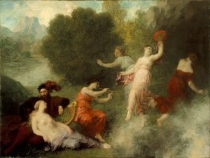 Tannhäuser auf dem Venusberg, 1864