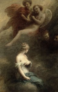 Die Verdammnis von Faust, 1888 von Ignace Henri Jean Fantin Latour