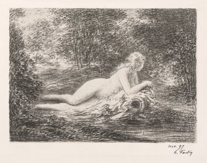 Der Frühling, 1897 von Ignace Henri Jean Fantin Latour