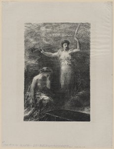 À Victor Hugo von Ignace Henri Jean Fantin Latour