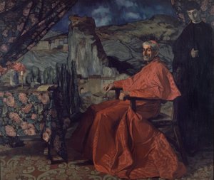 Der Kardinal – 1912 – Öl auf Leinwand – 201 × 236 cm von Ignacio Zuloaga y Zabaleta