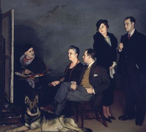 Der Maler und seine Familie