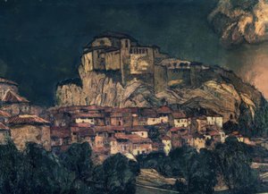 Landschaft von Alquezar (Detail)