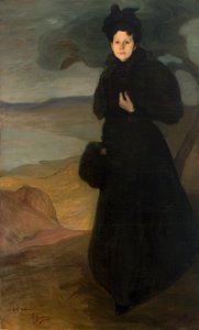 Porträt von Mademoiselle Valentine Dethomas, ca. 1895