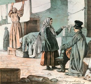 Wäscherinnen, 1846 von Ignati Shchedrovsky