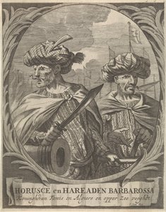 Porträts von Horusce und Hareaden Barbarossa, Barbarische Seeräuber